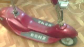 Ремонт электроскутера Моника. E-scooter. Ч№1.