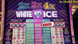 BIG WIN 777?2x3x4 "WHITE ICE" $1 Slot Machine MaxBet $3 on Free Play (Old School Slot) Akafujislot