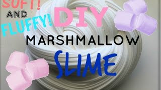 DIY Marshmallow Slime! | Fairyslimesss 2017
