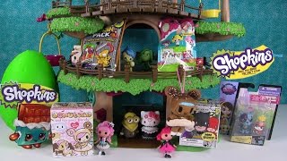 Blind Bag Treehouse Episode 29 Shopkins MLP Kinder Surprise Egg Play-Doh & More | PSToyReviews