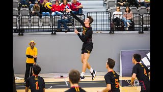 2019 Men's Volleyball Highlights: Guelph Gryphons vs Windsor Lancers