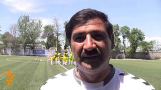 Тамрини дастаи мунтахаби футболи Афғонистон дар Тоҷикистон