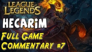 League of Legends - Marshed Jungle Hecarim - Pro Full Game Commentary #7