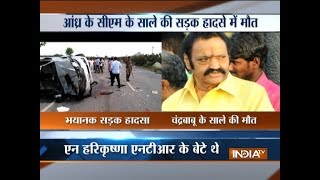NTR's son Nandamuri Harikrishna dies in road accident