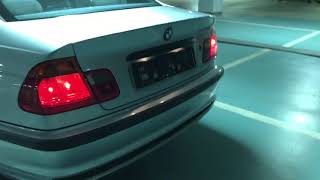 BMW 320D E46 звук выхлопа 1999