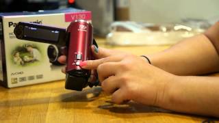 Panasonic HCV130 Full HD Camcorder Overview