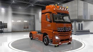 Euro Truck Simulator 2 (Новый тюнинг актрос MP4)