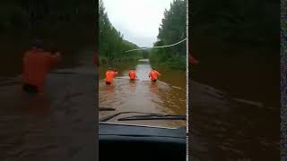 Подтопления в Тайшетском районе. Июнь 2019