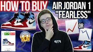 How To Buy Air Jordan 1 "FEARLESS" CHICAGO to UNC For Retail! | Resale Price Predictions!