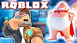 CAPTAIN UNDERPANTS MOVIE IN ROBLOX!! (The First Epic Movie)