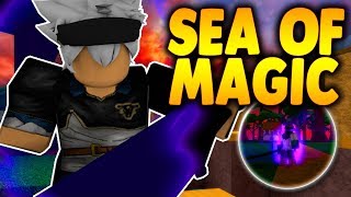 NEW BLACK CLOVER INSPIRED GAME! | Dark Magic | Sea of Magic in Roblox | iBeMaine