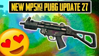 NEW MP5K! PUBG UPDATE 27 PS4, XBOX RELEASE DATE & PC PATCH NOTES