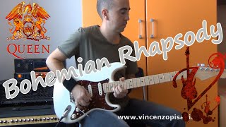 Queen - Bohemian Rhapsody (Guitar solo by Vincenzo Pisapia)