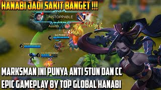 Top Global Hanabi Menunjukkan Kelasnya!! MM anti Stun Dan CrowdControl Lagi Over Power!!