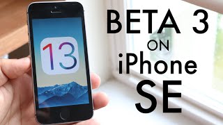 iOS 13 BETA 3 On iPHONE SE! (Review)