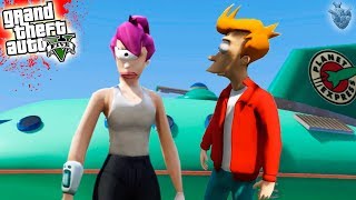 ГТА 5 МОДЫ! ФУТУРАМА ПРОТИВ ПРИШЕЛЬЦЕВ! АТАКА НЛО В ГТА 5! ВИДЕО ОБЗОР МОДОВ ИГРЫ GTA V! GTA 5 MODS