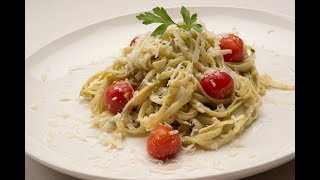 Pasta con aguacate y tomates cherrys - Karlos Arguiñano