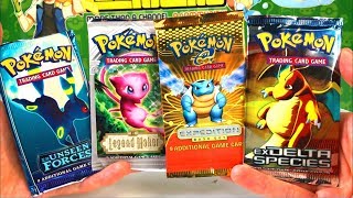 OPENING VERY RARE VINTAGE POKEMON CARDS PACKS! (16 YEARS OLD!)