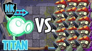 PvZ 2 - Battlez - Level 1,000,000 Electric Peashooter vs. 75 Cardio Zombies!!