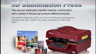 3D Vacuum Sublimation Heat Press Transfer Printing Machine (ST-3042)