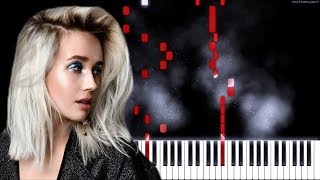 Клава Кока - Половина | Как играть на пианино | Cover, Караоке