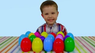 20 открывает яйца сюрприз игрушки