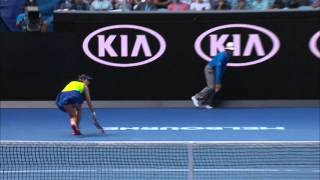 Agnieszka Radwanska v Christina McHale highlights (1R) | Australian Open 2016