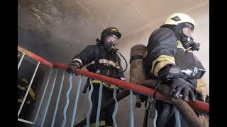 В Краснодаре из-за пожара эвакуировали многоквартирный дом