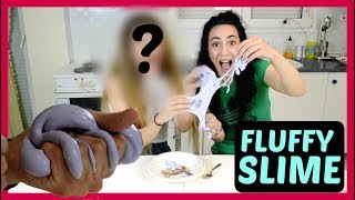 Έφτιαξα Fluffy Slime!! ft. Special Guest