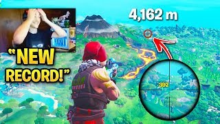 Fortnite Streamers LONGEST SNIPER SHOTS! (Tfue, Ninja Snipes, Muselk)