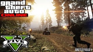 GTA 5 Online PC BattleField 4 Mode map mod test
