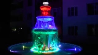 Подсветка фонтана