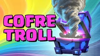 ¡¡ME OBLIGAN A USAR EL TORNADO!! | El Cofre Troll | Clash Royale con TheAlvaro845 | Español