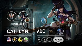 Caitlyn ADC vs Jinx - NA Challenger Patch 9.12