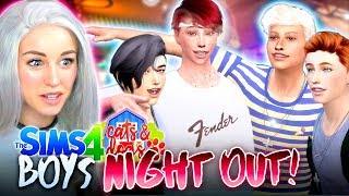BOYS NIGHT OUT! ? (The Sims 4 CATS & DOGS #39 ?)