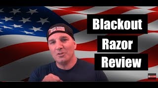 BlackOut Safety Razor Shave with Cella Rapid Shave Cream