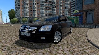 City Car Driving 1.5.7 ОБЗОР МОД TOYOTA AVENSIS, ПЕРЕВОЗКИ РАБОТАЮТ