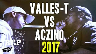 VALLES-T vs ACZINO/BATALLA COMPLETA (APRIORISMO K.O.) FREESTYLE CALI 2017 FULL HD