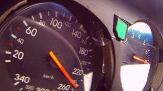 Toyota Supra 1200 PS Turbo Acceleration 0-300 Wheelspinn