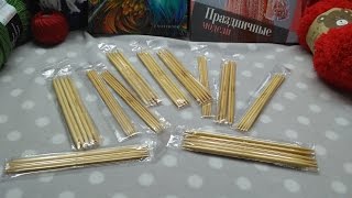 Чулочные бамбуковые спицы с Aliexpress.(Обзор)
