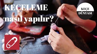 Keçe iğneleme figür nasıl yapılır? - 10marifet