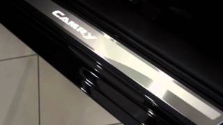 Toyota Camry V50 - накладки на пороги с подсветкой OEM