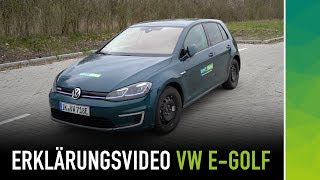 Walkthrough VW e-Golf | nextmove Anleitung zum Elektroauto