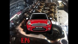 Замена цепи ГРМ и маслосъемных колпачков на Mini One
