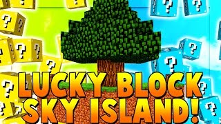 Lucky Blocks PVP - Minecraft GOLD VS DIAMOND SKY ISLANDS | JeromeASF