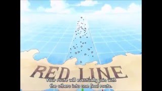 ワンピース ep 63 raftel (laugh tale?) first mention, crocus explain @ twin capes