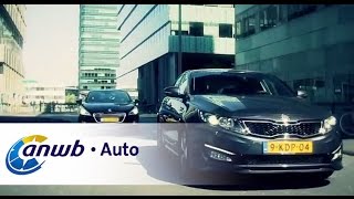 Peugeot 508 Hybrid vs Kia Optima Hybrid dubbeltest - ANWB Auto