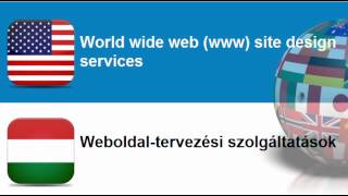 Learn Hungarian vocabulary #Topic = Internet services