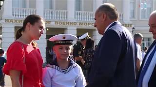 Филиал Нахимовского военного-морского училища открыли двери для ста первокурсников