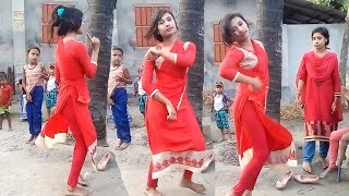 bangla new dance video 2018 | desi dance videos funny | Bangla village young girl || ROY TV